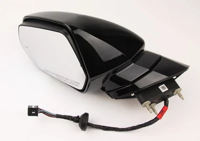 GENUINO HSV Chevrolet Camaro SS 2SS 2018-on Ensamblaje de espejo de puerta LHS NEGRO GBA Foto 1 de 4