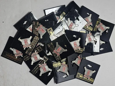 Boston Red Sox Pin Lot of 20 by Peter David-Base & Bats-New Old Stock! - Image 1 of 3