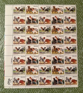 US STAMPS  1984 #2098-01 20c DOGS  SHEET  of 40 MNH - Picture 1 of 2