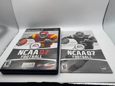 EA Sports NCAA Football 07 PlayStation 2 PS2 CIB Tested and Working w Manual - Image 1 of 4