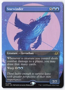 Starwinder (0291) (Borderless) R Edge of Eternities 291 NM - Picture 1 of 2