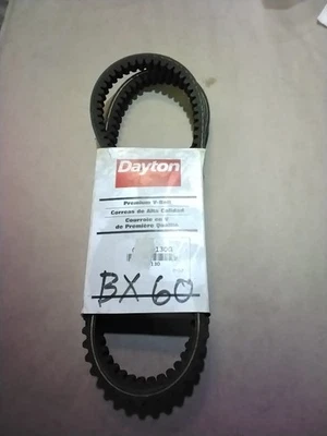 DAYTON 6A130G V-Belt, Cogged, BX60  - Image 1 of 2