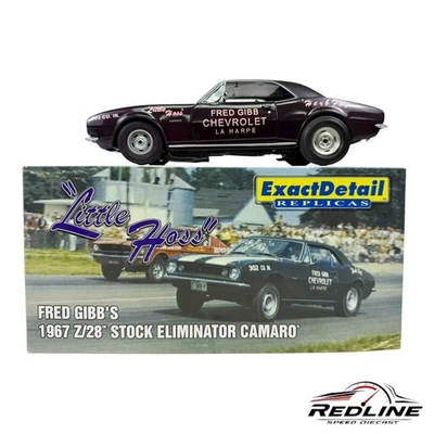 🇺🇸Exact Detail Fred Gibb’s 1967 Z/28 Stock Eliminator Camaro 1:18 C3🇺🇸 - Image 1 of 4