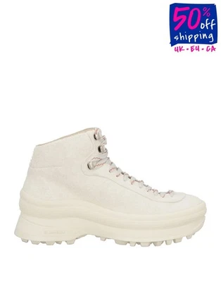 PVP €875 JIL SANDER Cuero Senderismo Estilo Botas US10 UK7 EU40 Suela Vibram Foto 1 de 4