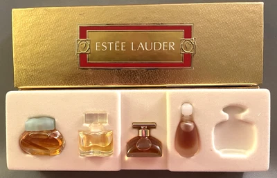 Perfume Colección Miniatura Pequeñas Maravillas Vintage ESTEE LAUDER Tamaño de Viaje LEER Foto 1 de 4