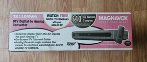 Magnavox TB110MW9 DTV Digital to Analog Converter Box with Remote New in Box - Picture 1 of 6