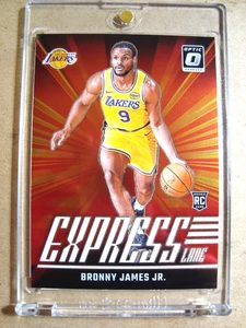 2024-25 Bronny James Jr. Panini Donruss Optic Rookie Express Lane RC COME NUOVO 🔥🔥🔥 - Foto 1 di 3