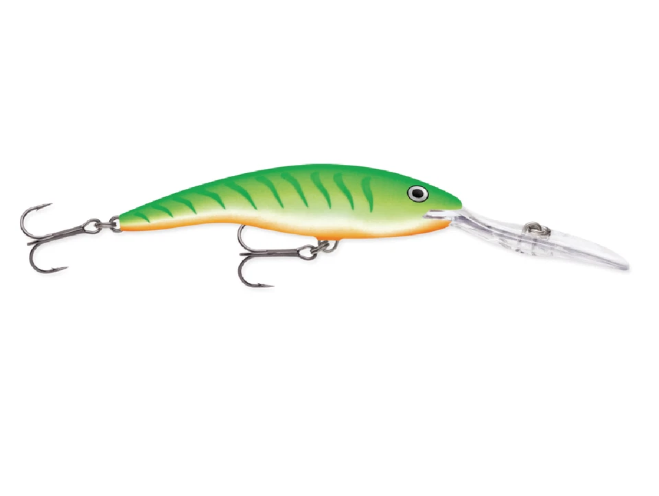 WOBBLER RAPALA DEEP TAIL DANCER 9cm/13g F - Green Tiger UV (KÖDER Zander Hecht W - Bild 1 von 1