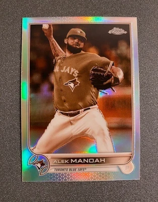 2022 Topps Chrome Alek Manoah #36 Sepia Refractor Toronto Blue Jays  - Image 1 of 2