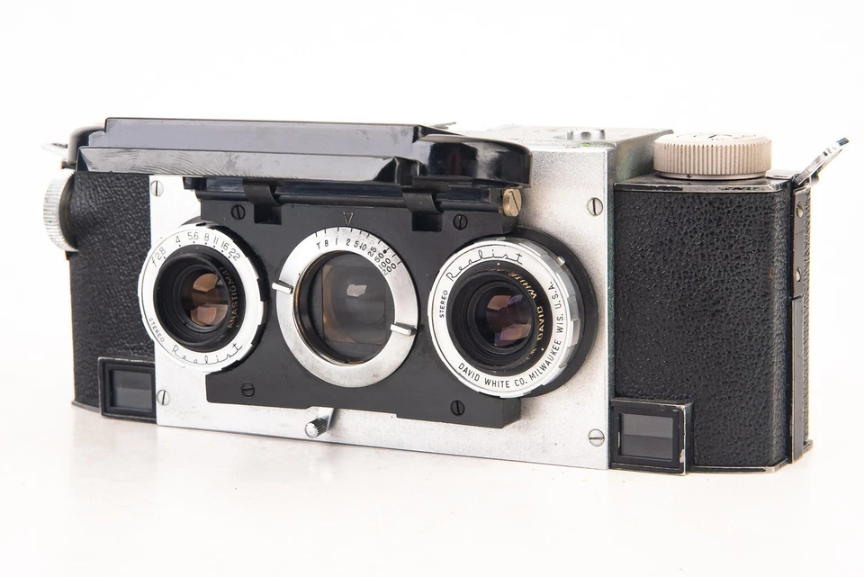 Cámara fotográfica estéreo telémetro realista estéreo David White de colección V22 Foto 1 de 4