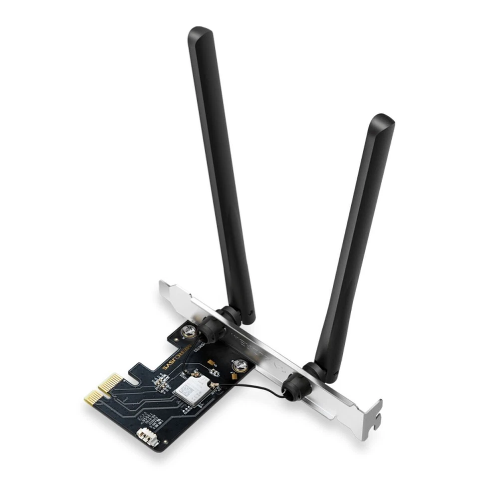 Mercusys MA86XE Scheda di Rete PCIe AXE5400 WiFi 6E Bluetooth 5.2 Tripla Banda -