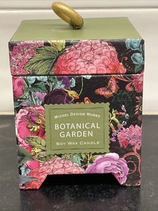 Michel Design Works Handmade BOTANICAL GARDEN Soy Wax Candle - NIB - Picture 1 of 2