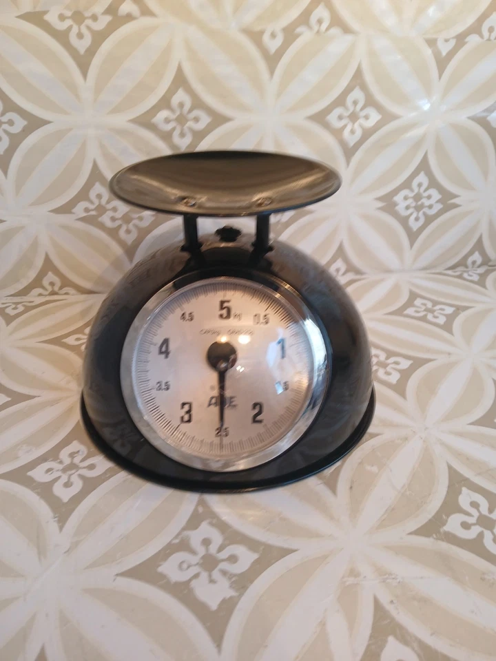 Retro Mechanisch ADE  Küchenwaage *Metall*Analog TOP - Bild 1 von 2