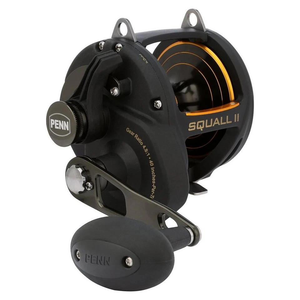 Penn Squall II Lever Drag Conventional Fishing Reels SQLII50LD