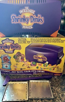 2001 Incredible Shrinky Dinks Maker Oven #70130 tested 1 shrink paper & more - Image 1 of 4