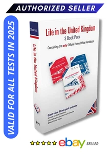 Life in the UK Test : 3 Books Collection Set - Non Fiction - Paperback - Foto 1 di 6