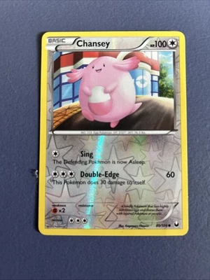2012 Pokemon Black And White Dark Explorers 80 Chansey Reverse Foil - Image 1 of 2