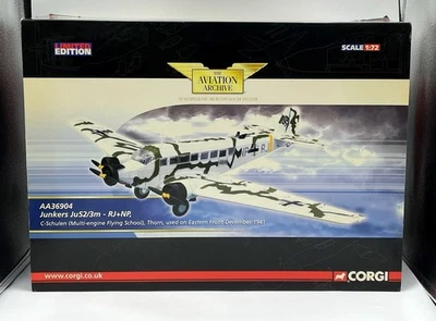 Corgi AA36904, 1:72 JunkersJu52/3m-RJ+NP, multimotor, frente oriental diciembre 1941 Foto 1 de 4
