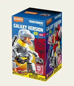Blokees Transformers Galaxy ver.2 SOS (1 Random Blind Box figure) 08305 - Picture 1 of 4
