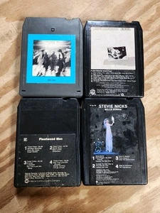 Fleetwood Mac & Stevie Nicks 8 Track Lot - Bella Donna Tusk S/T Live - Picture 1 of 4