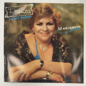 PAQUITA LA DEL BARRIO - NI UN CIGARRO - 1988 MEXICAN LP, BOLERO - Picture 1 of 4
