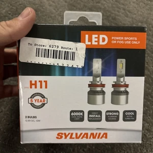 Sylvania H11 LED Powersport faros todoterreno/luces antiniebla - 2 piezas - Imagen 1 de 7