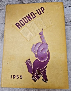 1955 Roosevelt High School Yearbook, East Chicago, Indiana - ROUNDUP - Picture 1 of 16