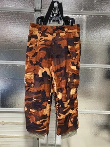 Burton Analog Snowboardhose - Herren Medium - Camouflage - Hosenträger Träger - Ski Winter - Bild 1 von 10