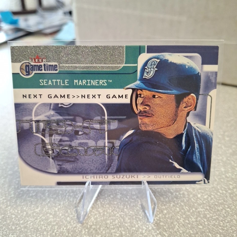 2001 Fleer Game Time Next Game #91 Ichiro Suzuki RC 1770/2000 ROOKIE CARD - Image 1 of 2