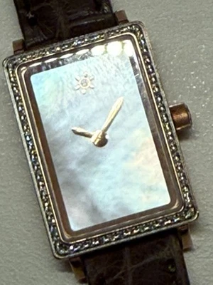Shinola Gomelsky Shirley Rosa Rosa Diamantes Y Madreperla Dial ¡Nuevo! Foto 1 de 4