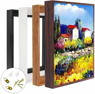 Canvas Floater Frame -Floating Frame for 1 1/4" Deep Canvas Wall Art  - Image 1 of 4