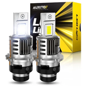 2X D2S D2R LED Headlight Bulbs 200W Replace HID Xenon Super White Conversion Kit - Picture 1 of 13
