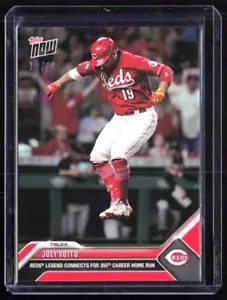 Joey Votto 2023 MLB TOPPS JETZT #584 Treffer 350. Home Run rot/10 - Bild 1 von 2