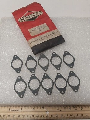 Junta de admisión Briggs & Stratton 270070 OEM NUEVO EN CAJA paquete de 10 Foto 1 de 4