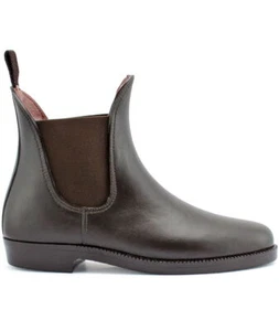 Gummi Jodhpur Pro Tech wasserdichte Stiefelette mit Gummizug und innen gefüttert - Bild 1 von 1