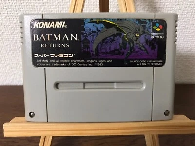 Batman Returns Nintendo Super Famicom SFC Japan Konami - Image 1 of 2