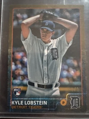 2015 Topps Mini #312 Kyle Lobstein 1/1 Tigers Pirates - Image 1 of 2