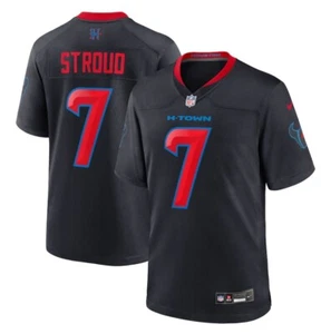 NWT Men's Nike C.J. Stroud Navy Houston Texans 2nd Alternate Game Jersey Sz. 2XL - Picture 1 of 7