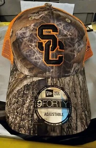 USC Trojans New Era 9Forty NCAA ORANGE Trucker Snapback Hat NEW with Tags - Picture 1 of 8