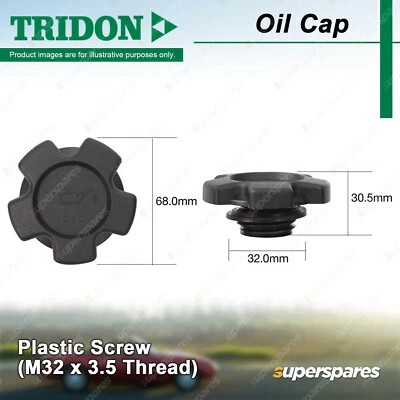 Tridon Oil Cap for Suzuki Alto APV Carry Cino Escudo Grand Vitara Ignis Jimny - image 1 of 4