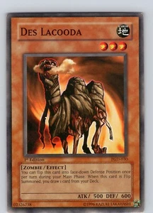 Yu-Gi-Oh TCG Des Lacooda PGD-030 1st Edition Common Card LP-NM - Picture 1 of 2