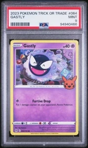 2023 Pokemon Trick of Trade - GASTLY #064 PSA 9 - Picture 1 of 2