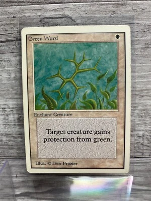 MTG Steal Artifact - UNLIMITED Edition Magic the Gathering GREEN WARD - Image 1 of 2