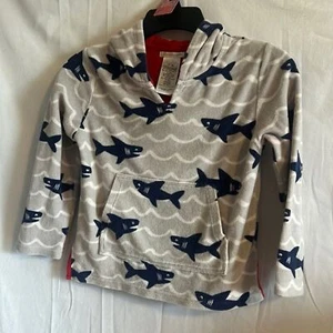 Pottery Barn Kids Shark Hoodie Towl - Picture 1 of 3