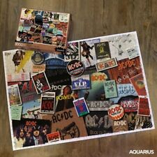 AC/DC - Albumy - Puzzle - 1000 sztuk - Nowy OVP - AQUARIUS