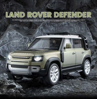 1/18 Range Rover Defender SUV Alloy Car Model Diecast Metal Off-road Vehicles - Image 1 of 4