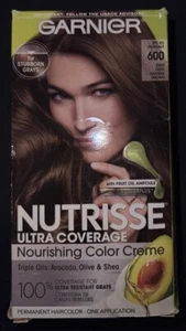 Garnier Nutrisse Nourishing Color Creme 600 Deep Light Natural Brown - Picture 1 of 2