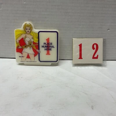 Vela favorita vintage 1985 She-Ra Princess of Power Casraspella festa de aniversário  - Imagem 1 de 3