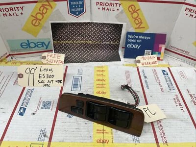 99-01 LEXUS ES300 前左驱动车窗开关主控制锁 + Pigtail — 第 1/3 张图片