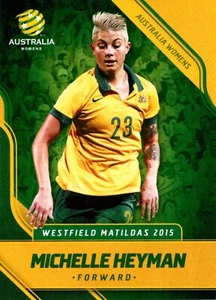 2015 2016 MATILDAS World Cup Card MICHELLE HEYMAN Australia - Bild 1 von 3